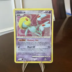 Uxie Holo Rare Mysterious Treasures 18/123 MP Pokemon TCG - Image 1
