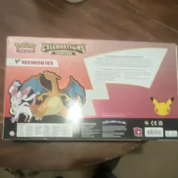 Pokemon TCG Celebrations V Memories Box Charizard Sylveon Promo English - Image 2