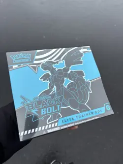Pokemon TCG: Black Bolt Factory Sealed Elite Trainer Box - Image 1