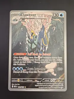 Pokemon TCG - Clawitzer 141/132 Me01: Mega Evolution Holo - Image 1