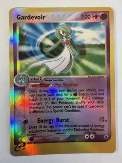 Pokemon TCG Gardevoir Ruby and Sapphire Reverse Holo Rare 7/109 2003 100 HP - Image 1