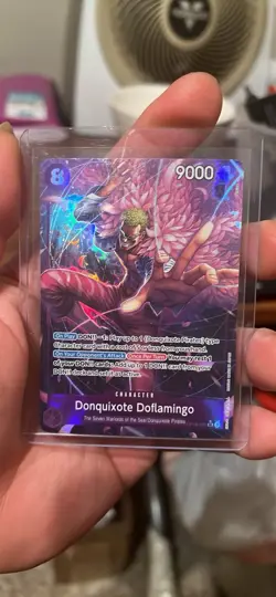 Bandai Donquixote Doflamingo OP10-071 Holo 9000 One Piece CCG al art pararel - Image 1