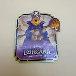 Disney Lorcana League Promo Item Winnie The Pooh Hunny Wizard Exclusive Sticker - Image 1