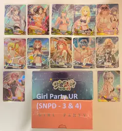 🔥 Maiden Girl Party - Goddess Story [UR] - Sets 3 & 4 - Bikini Anime Cards 🔥 - Image 1
