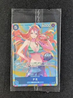 2025 One Piece NAMI #P-112 Promo Cards Mini-tin Pack Set Vol.2 Asia Stamped JPN - Image 1