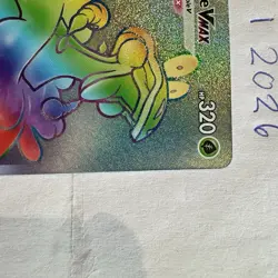 Pokemon Flapple VMAX 164/163 Swsh05: Battle Styles Secret Rainbow Rare Holo Card - Image 4