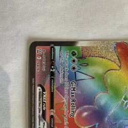 Pokemon Flapple VMAX 164/163 Swsh05: Battle Styles Secret Rainbow Rare Holo Card - Image 5