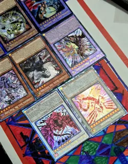 Yugioh 9-Card Lot - 5 Prismatic Ultimate Rares & 4 Prismatic Collector's Rares - Image 3