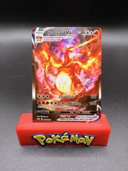 Pokemon TCG Charizard VMAX Black Star Promo SWSH261 Holo Card Near Mint Rare-c - Image 1