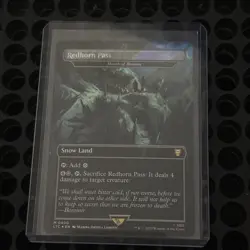 Redhorn Pass - Mouth of Ronom (Surge Foil) Commander: the Lord of the Rings - Image 1