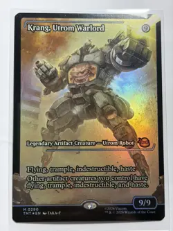 MTG - [TMT - 290] Krang, Utrom Warlord (Showcase) Foil Teenage Mutant Ninja T... - Image 1