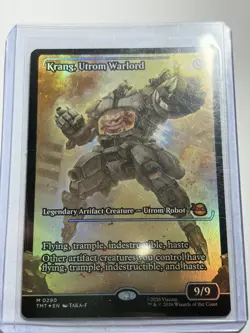 MTG - [TMT - 290] Krang, Utrom Warlord (Showcase) Foil Teenage Mutant Ninja T... - Image 4