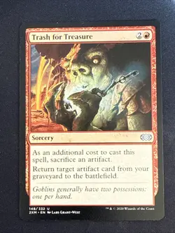 1x Trash for Treasure (148) Double Masters LP MTG Magic the Gatehring x1 MKE - Image 1