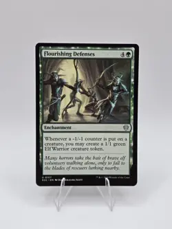 Flourishing Defenses Commander: Lorwyn Eclipsed Regular Near Mint - Image 1