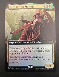 High Perfect Morcant (Extended Art) Lorwyn Eclipsed MTG Foil Near Mint - Image 1