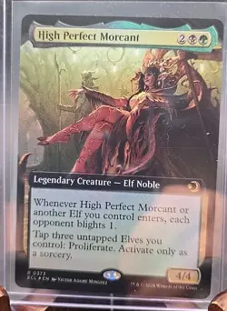 High Perfect Morcant (Extended Art) Lorwyn Eclipsed MTG Foil Near Mint - Image 3