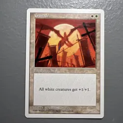 Crusade - 5th Edition - Lightly Played close to NM | MTG - Image 1
