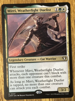 MTG Commander Masters, Mirri, Weatherlight Duelist - Image 1