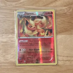 Pokemon Flareon Reverse Holo 90 HP 13/98 XY Ancient Origins TCG Single Card - Image 1