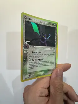 Pokemon TCG Crobat (Delta) EX Delta Species 2/113 Reverse Holo Rare - Image 3