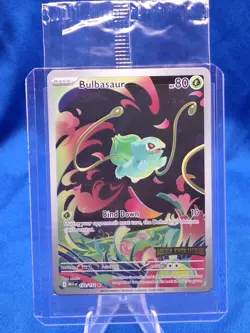 Pokemon TCG Bulbasaur 133/132 Stamped Promo Mega Evolution Sealed - Image 1