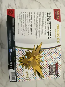 Pokemon Scarlet & Violet 151 Zapdos ex Collection - Image 2