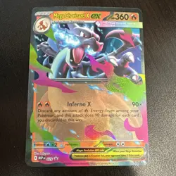 Pokemon TCG Mega Charizard X EX 013/094 Phantasmal Flames Holo Double Rare 360H… - Image 1