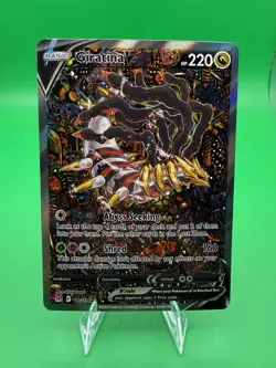 Giratina V Alt Art Lost Origin 186/196 Alternate Art Full Art Pokemon TCG NM - Image 1