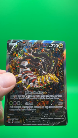 Giratina V Alt Art Lost Origin 186/196 Alternate Art Full Art Pokemon TCG NM - Image 2