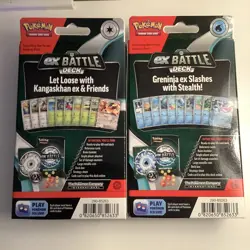 Pokemon TCG EX Battle Deck Greninja and Kangaskhan Set of 2 - Image 2