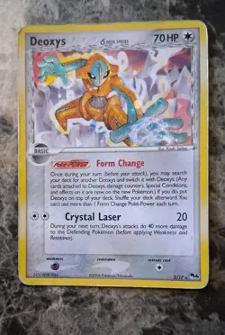 Pokemon Delta Species Deoxys 2/17 POP Series 4 Holo - Image 1
