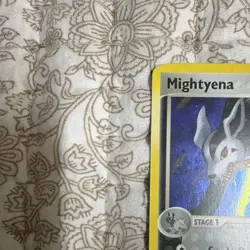 Pokemon TCG Mightyena EX Deoxys 12/107 Holo Rare 2005 Nintendo English - Image 3