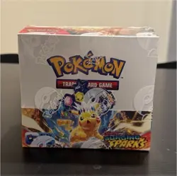 Pokemon TCG Scarlet & Violet Surging Sparks Booster Box Sealed - Image 1