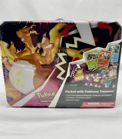 Pokemon Fall Collector Chest 2020-Lunchbox Tin- NEW! Factory Sealed! - Image 1