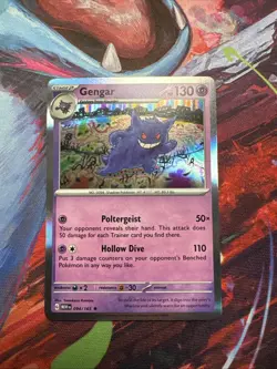 Gengar 151 Holo Pokemon TCG 094/165 Scarlet & Violet Rare - Image 1