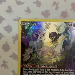 Mew GG10/GG70 Full Art Holo Pokemon TCG Crown Zenith: Galarian Gallery - Image 2