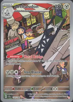 Pokemon TCG - Archaludon - 155/142 - SV07: Stellar Crown (SCR) (2) - Image 1
