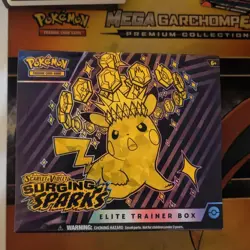 Brand New Pokemon Scarlet & Violet Surging Sparks ETB Elite Trainer Box Sealed - Image 1