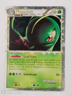 Pokemon Meganium Prime 2010 Heart Gold & Soul Silver 109/123 - Image 4
