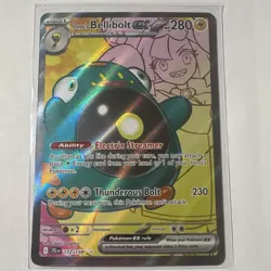 Pokemon Iono's Bellibolt ex Sv09: Journey Together Ultra Rare Holo 172/159 - Image 1