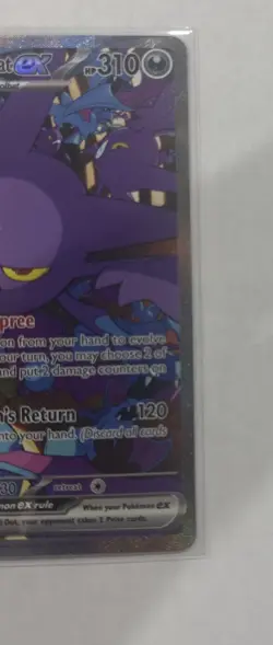 Pokemon Team Rocket’s Crobat EX SIR 234/182 Destined Rivals Near Mint - Image 3
