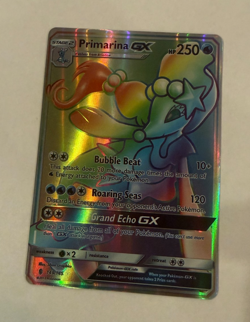 Primarina GX - 149/145 - Secret Rare NM, English Pokemon Guardians Rising - Image 1