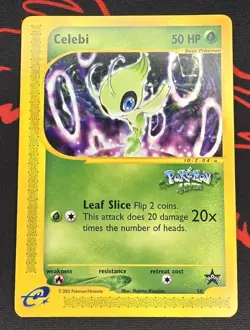Celebi 50 WOTC Black Star Promo Movie Pokemon 4Ever - Image 1