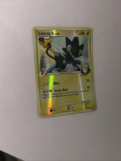 Luxray GL 9/111 - 2009 Platinum Rising Rivals Reverse Holo Rare Pokemon TCG - LP - Image 1