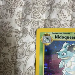 Pokemon TCG Nidoqueen Jungle 7/64 Holo Rare 1999 English Stage 2 - Image 3
