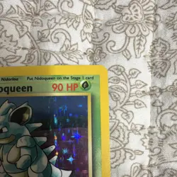 Pokemon TCG Nidoqueen Jungle 7/64 Holo Rare 1999 English Stage 2 - Image 4