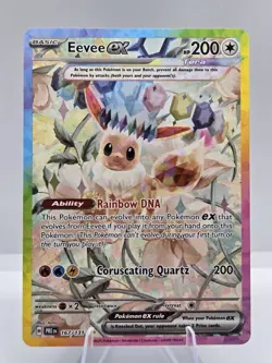 2025 Pokemon Prismatic Evolutions #167/131 Eevee ex - Image 1
