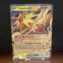 Pokemon TCG - Zapdos ex - Double Rare SV: Scarlet & Violet 151 145/165 NM - Image 1
