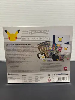 Pokemon TCG: 25th Anniversary Celebrations Elite Trainer Box (ETB) (2021) SEALED 820650809439 - Image 3