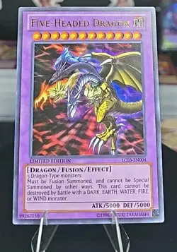Five-Headed Dragon LC03-EN004 Legendary Collection 3 Ultra Rare NM Yu-Gi-Oh - Image 1